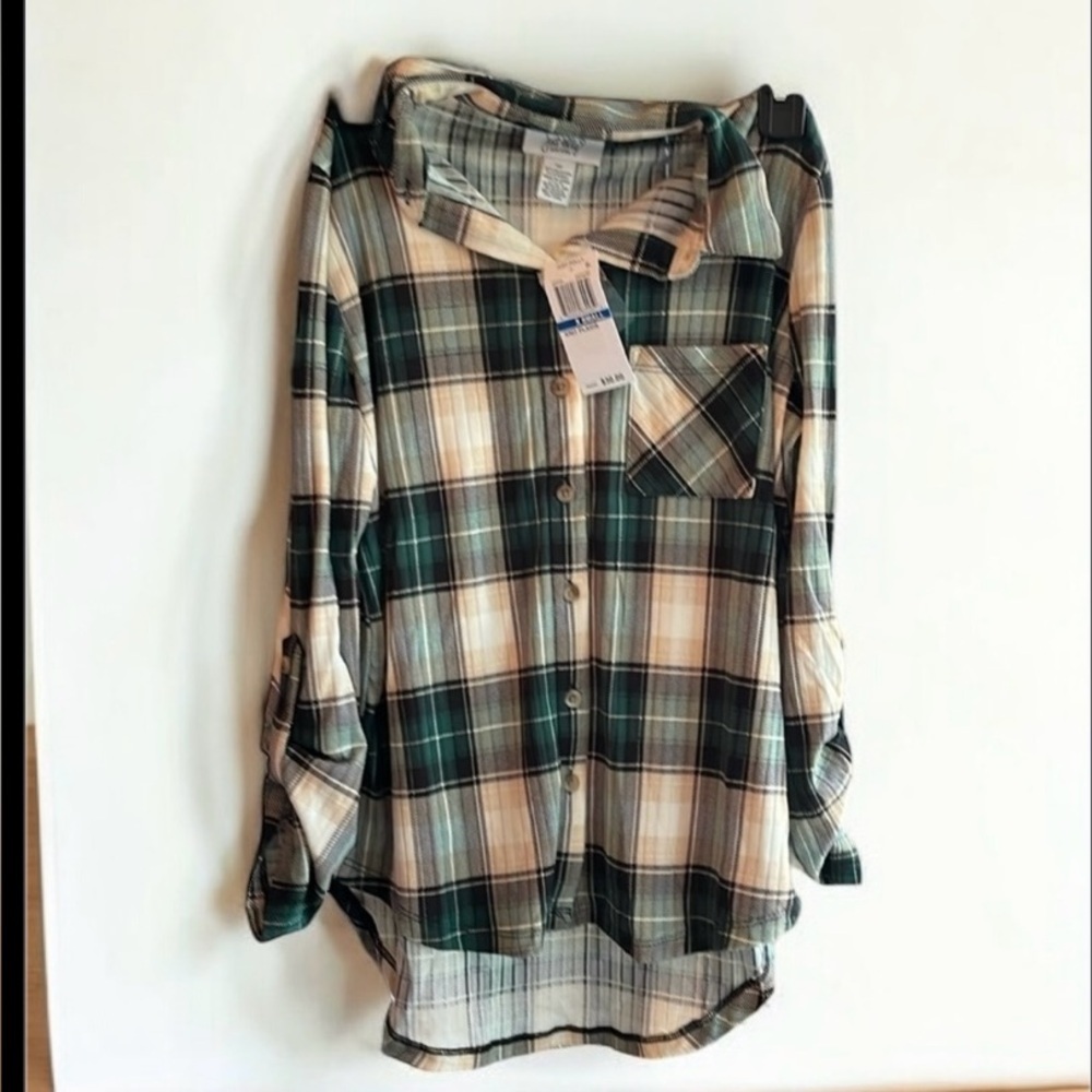 Just polly knit plaid